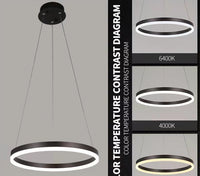 LED осветително тяло WONDERLAND Black 1 сегмент еквивалент 300W