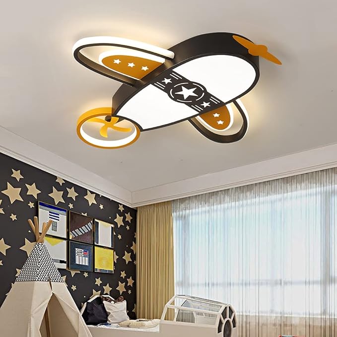 LED осветително тяло 80W Kids Air Force Еквивалент 400W С дистанционно управление