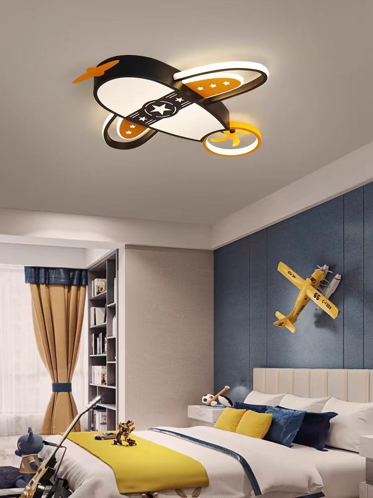 LED осветително тяло 80W Kids Air Force Еквивалент 400W С дистанционно управление