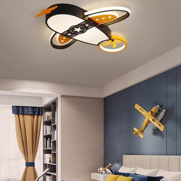 LED осветително тяло 80W Kids Air Force Еквивалент 400W С дистанционно управление