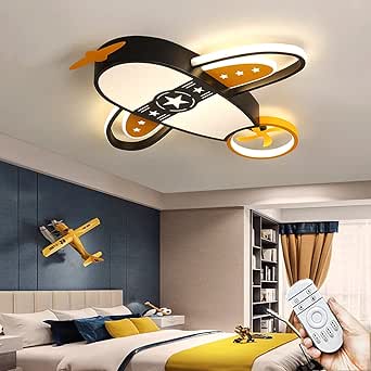 LED осветително тяло 80W Kids Air Force Еквивалент 400W С дистанционно управление