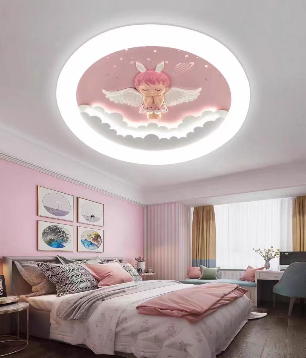 LED осветително тяло 80W Pink Angel еквивалент 500W с дистанционно