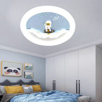 LED осветително тяло 80W Roket Astronaut Еквивалент 400W Дистанционно управление