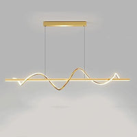 LED осветително тяло 80W висящо Serpent Gold еквивалент 400W
