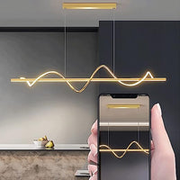 LED осветително тяло 80W висящо Serpent Gold еквивалент 400W