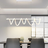 LED осветително тяло 94W висящо Spiral White 8808/900 WH еквивалент 600W