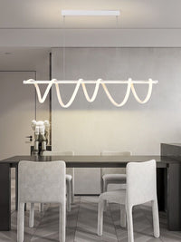 LED осветително тяло 94W висящо Spiral White 8808/900 WH еквивалент 600W