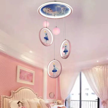 LED осветително тяло тип пендел ELSA, еквивалент 400W, с дистанционно