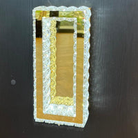LED осветително тяло аплик 24x12CM кристал 6180 еквивалент 200W