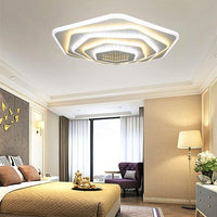 LED осветително тяло Pentagon MIRROR 3D, еквивалент 800W, с дистанционно