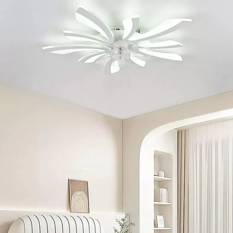 LED осветително тяло Clio с вентилатор, еквивалент 300W, с дистанционно управление