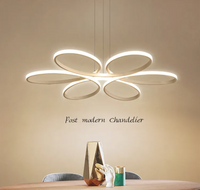 LED осветително тяло 144W DAISY висящо, еквивалент 500W