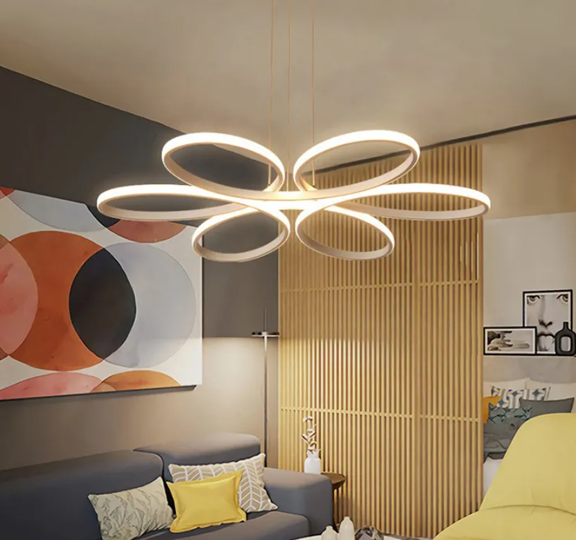 LED осветително тяло 144W DAISY висящо, еквивалент 500W