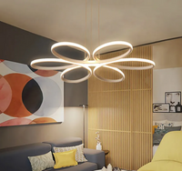 LED осветително тяло 144W DAISY висящо, еквивалент 500W