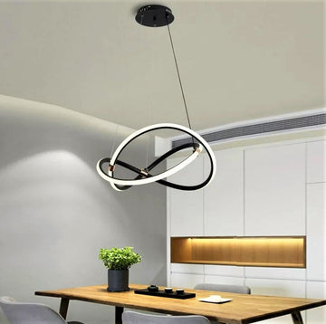LED осветително тяло 82W TETIS Black 3 функции