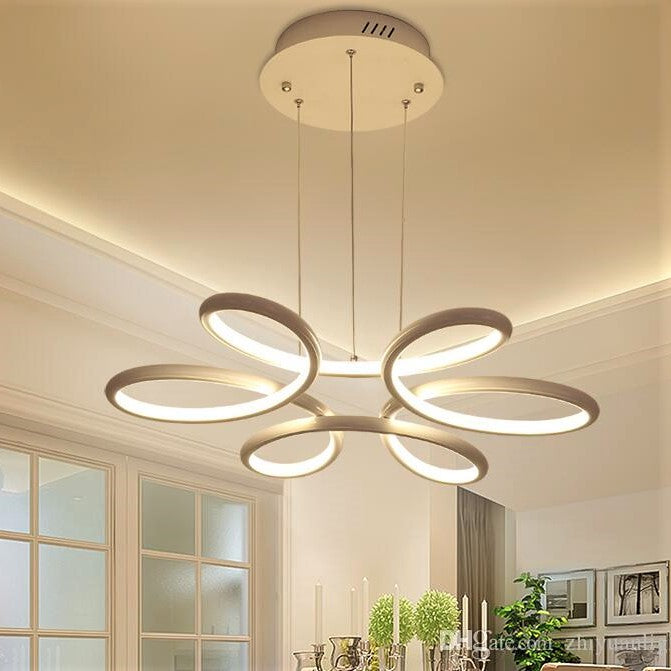 LED осветително тяло 144W DAISY висящо, еквивалент 500W