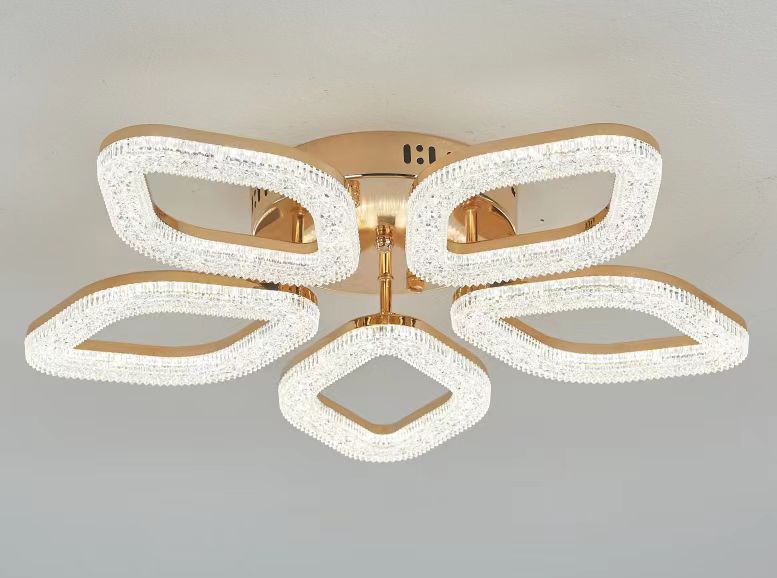 LED осветително тяло Golden 5 Diamonds еквивалент 400W с дистанционно
