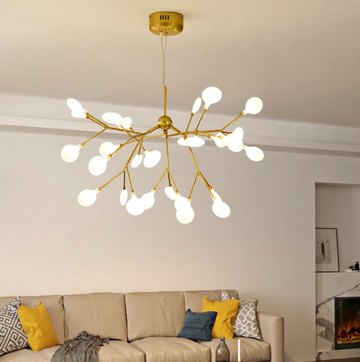Осветително тяло Nordic Style Абажур MAT Golden Branches 66100-27