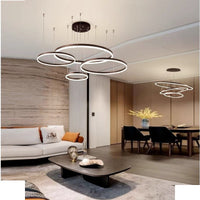 LED осветително тяло 204W WONDERLAND BROWN 4 подвижни сегмента с дистанционно