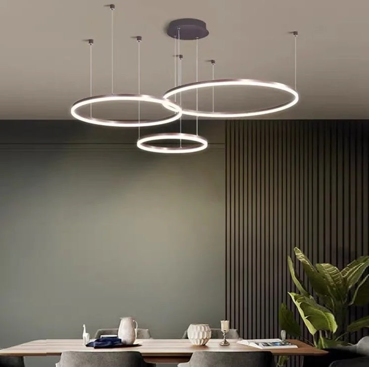 LED осветително тяло 104W WONDERLAND BROWN 3 подвижни сегмента с дистанционно - 40+60+80cm
