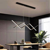 LED осветително тяло пендел BLACK LINES еквивалент 300W с дистанционно