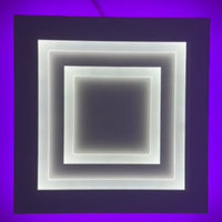LED осветително тяло RGB VEGA Еквивалент 500W С дистанционно управление
