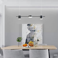 LED осветително тяло пендел Nordic Style Black еквивалент 200W с дистанционно
