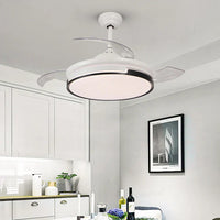 LED осветително тяло Summer White с вентилатор, еквивалент 300W, с дистанционно