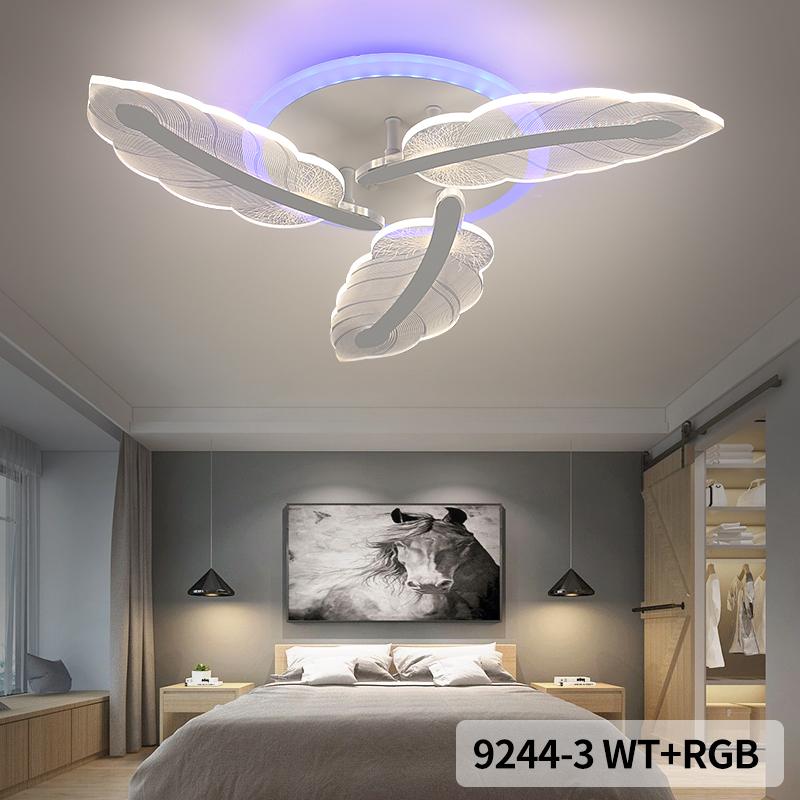 LED осветително тяло Mini PYU Feather RGB Еквивалент 300W с дистанционно
