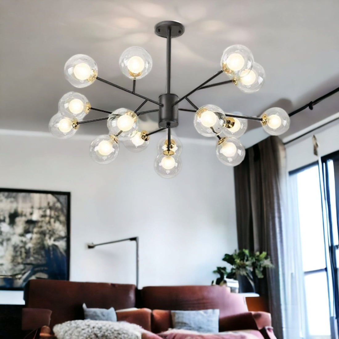 Осветително тяло Nordic Style Abajur Dark Orbs 66104-15
