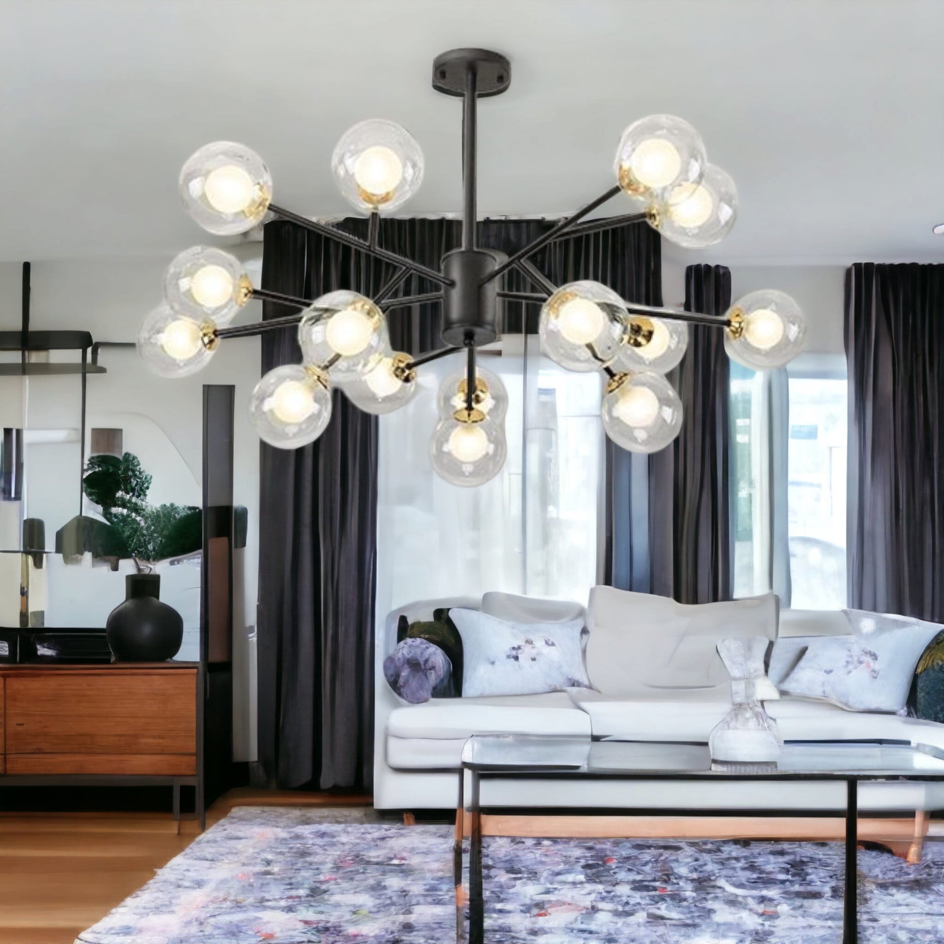 Осветително тяло Nordic Style Abajur Dark Orbs 66104-15