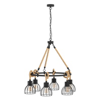 Осветително тяло висящо RAMPSIDE Rope 76CM