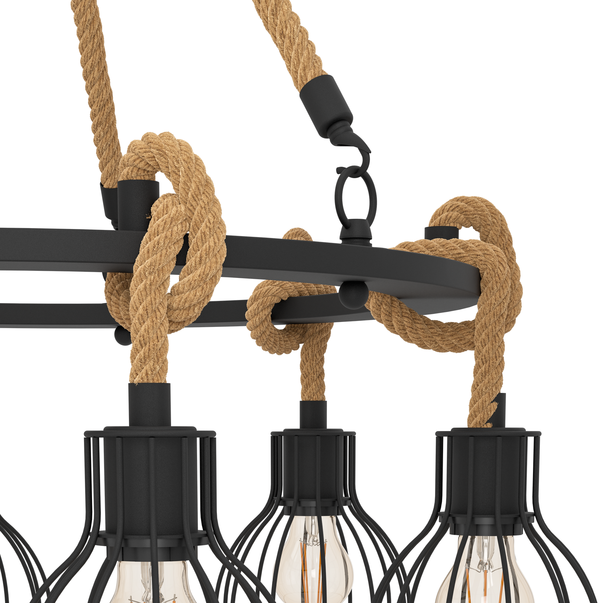 Осветително тяло висящо RAMPSIDE Rope 76CM