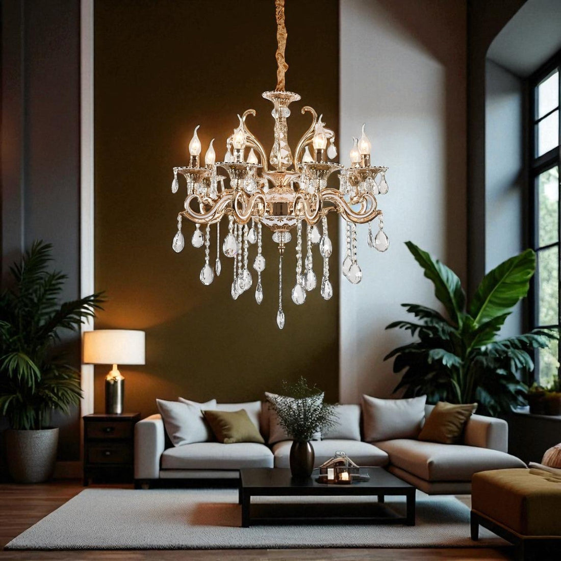 Кристален неокласически полилей Gold Elegance
