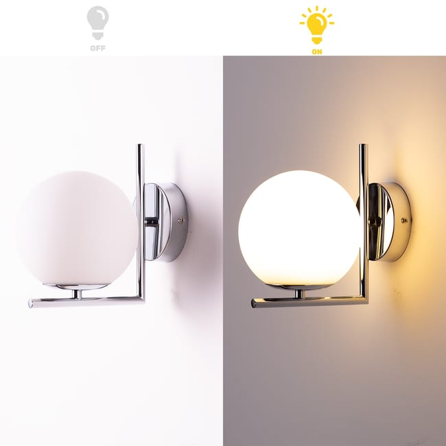 Аплик Nordic Style Абажур Мат Silver Globe
