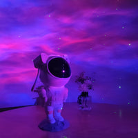 Mini Astronaut Cu Telecomanda Proiectie Galaxie Nebuloasa Table Lamp