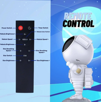 Mini Astronaut Cu Telecomanda Proiectie Galaxie Nebuloasa Table Lamp