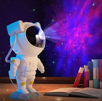 Mini Astronaut Cu Telecomanda Proiectie Galaxie Nebuloasa Table Lamp