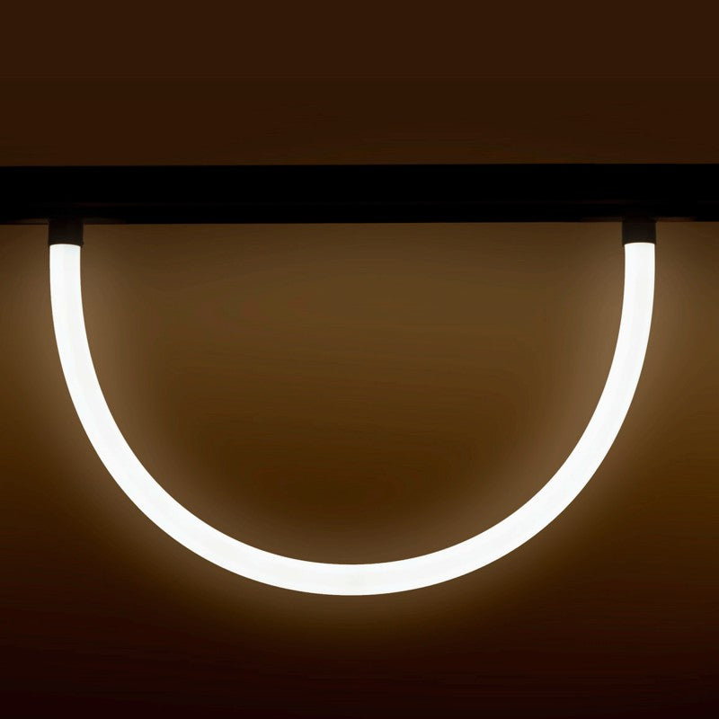 LED спот 7W 50cm магнитен черен гъвкав неон