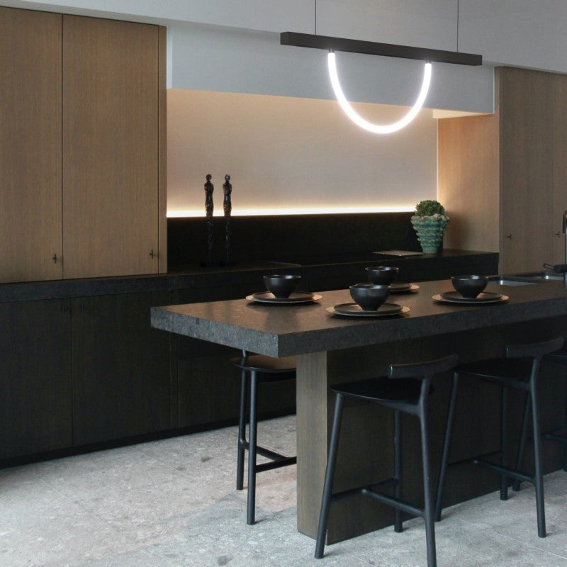 LED спот 7W 50cm магнитен черен гъвкав неон
