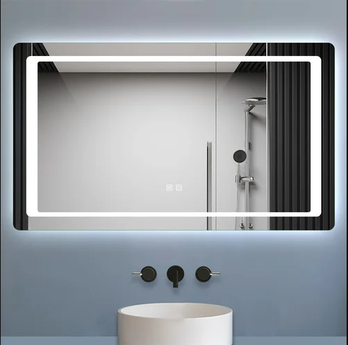 LED огледало 110x70cm с функция против замъгляване и Touch J22