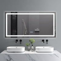 LED огледало 120x70cm с функция против замъгляване и Touch J23