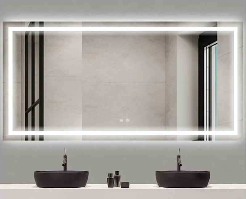 LED огледало 120x70cm с функция против замъгляване и Touch J23