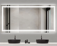 LED огледало 120x70cm с функция против замъгляване и Touch J23