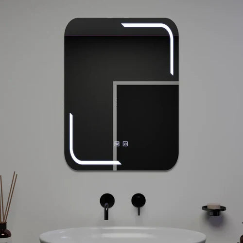 LED огледало 50x70cm с функция против замъгляване и Touch E38S