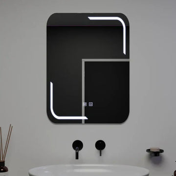 LED огледало 50x70cm с функция против замъгляване и Touch E38S