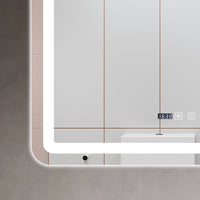 Oglinda Led 80X60Cm Functie Dezaburire Ceas Si Touch J50 Mirror