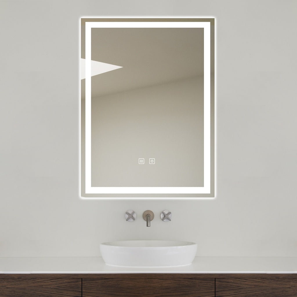 LED огледало 45x60cm с функция против замъгляване и Touch J32