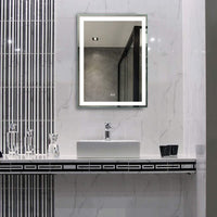 Oglinda Led Dreptunghiulara 60X80Cm Functie Dezaburire Si Touch J08 Mirror