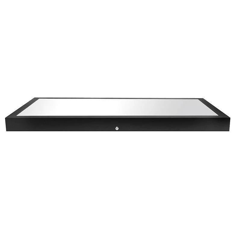 LED панел 36W 60x30cm черен за повърхностен монтаж